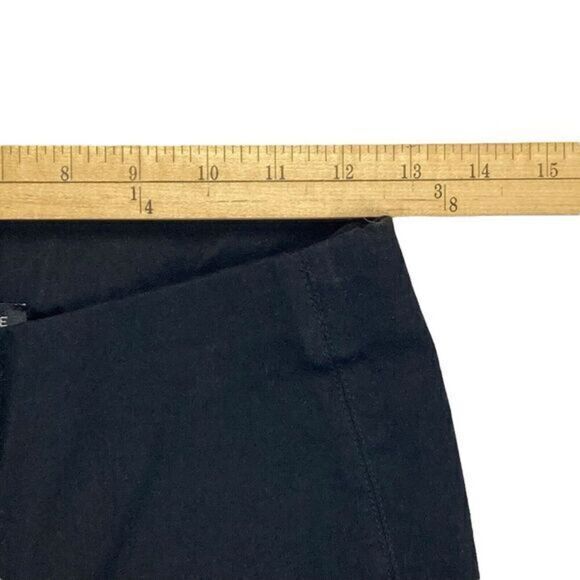 Franne Golde Slim Stretch Jeans Womens S Black Pullon Elastic Waist Preppy New - Picture 8 of 12